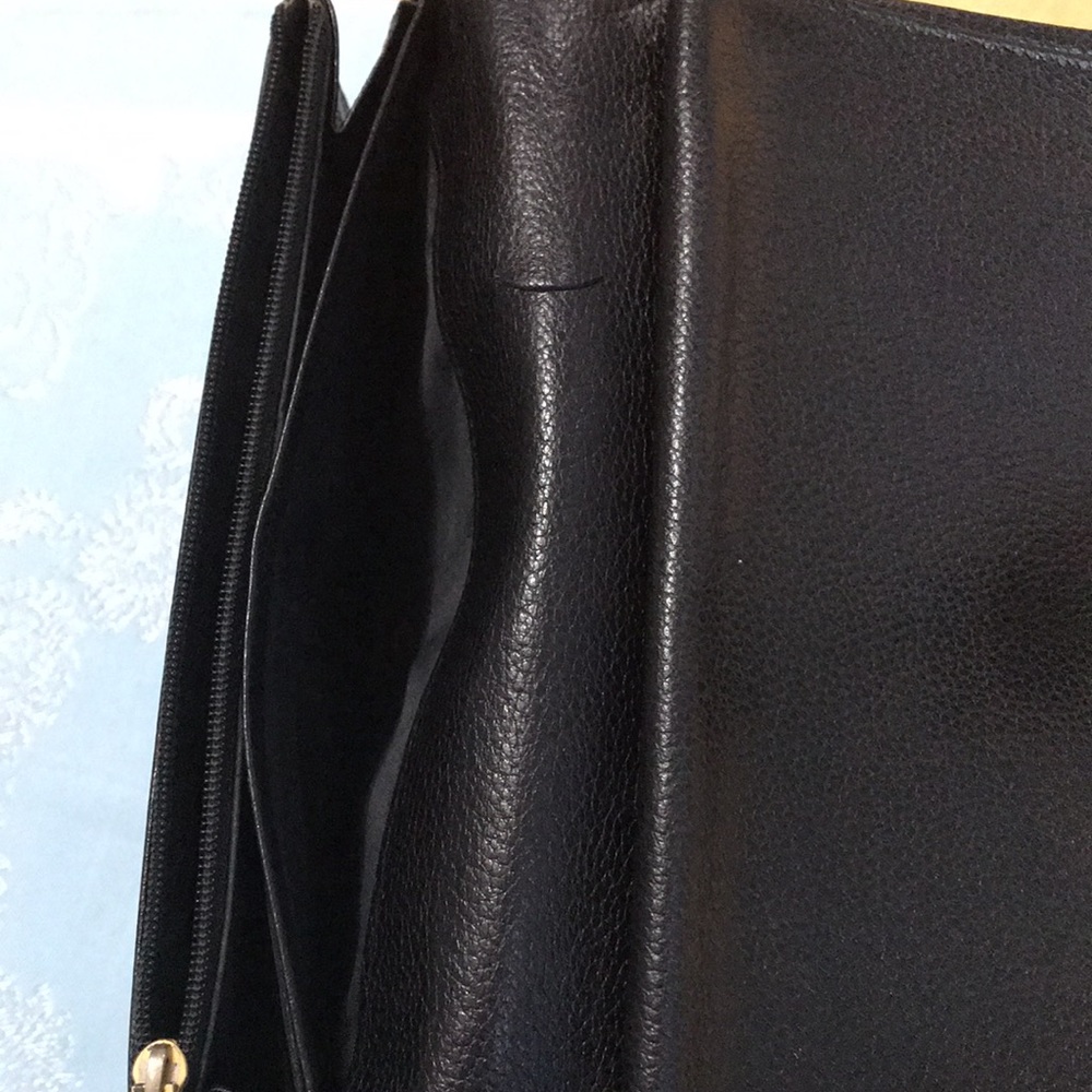 Lonchamp Vintage Black Leather Wallet - Picture 11 of 16